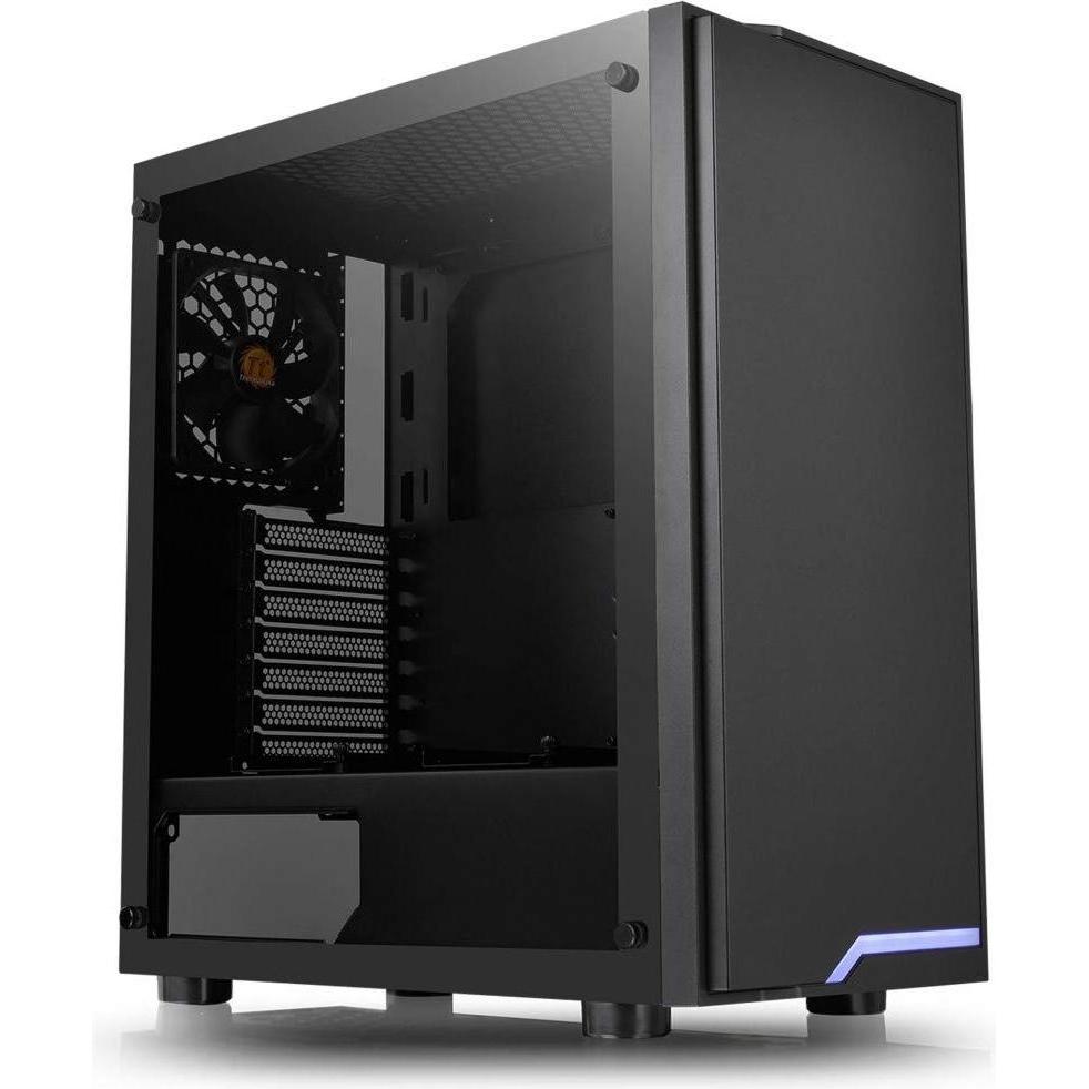 Thermaltake H100 (mATX, Mini-ITX, ATX), PC Gehäuse, Schwarz
