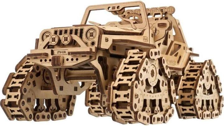 Actual product image Ugears 70204 Tracked Off-Road Vehicle