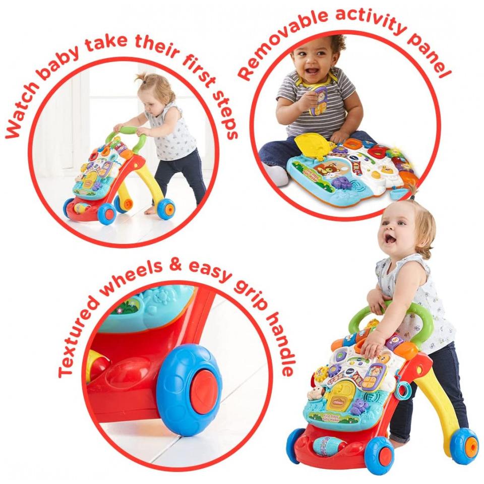 Thumbnail - VTech 505603 Baby Interactive with Activities My First Walk with Melodies and Phrases (English Versi