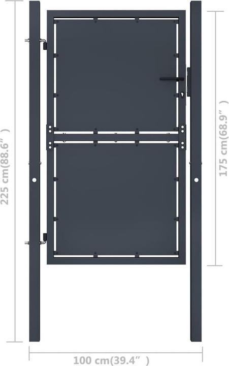 Image du produit vidaXL Gartentor