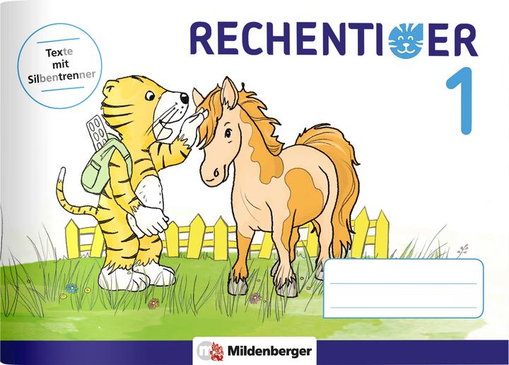Produktbild Rechentiger 1 (Deutsch, Ida Sagner, Thomas Laubis, 2023)
