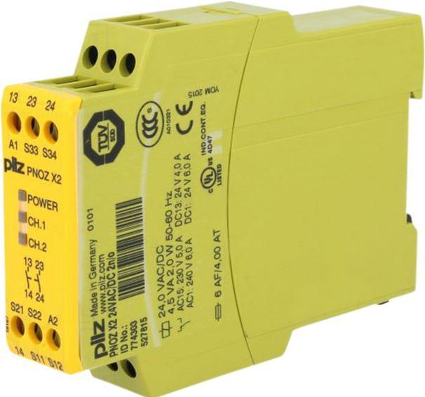 Produktbild Pilz Not-Halt-Schaltgerät PNOZ X2 24VUC