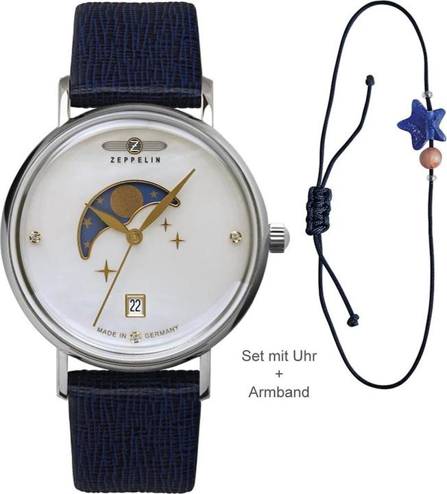 Zeppelin Luna Moon Phase (Analogue wristwatch, 36 mm)