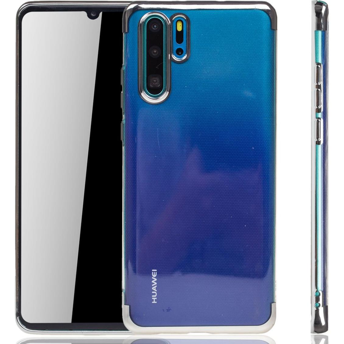 König Design Huawei P30 Pro Hülle Case Handy Cover Schutz Tasche Schutzhülle Bumper Silber (Huawei P30 Pro), Smartphone ...