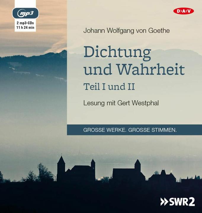Produktbild Dichtung und Wahrheit - Teil I und II (Johann Wolfgang von Goethe, Gert Westphal, Deutsch)