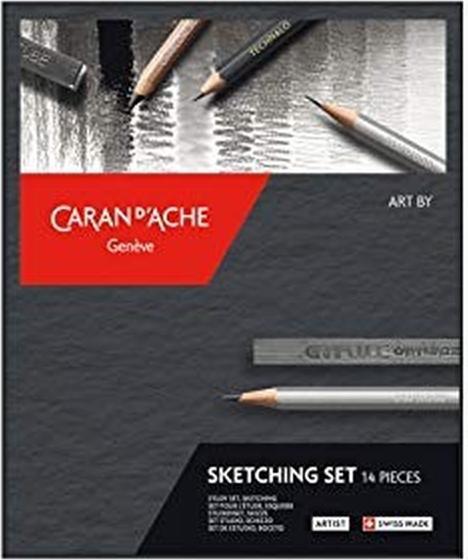 Produktbild Caran d'Ache Kunst von Skizzen Set (14x)