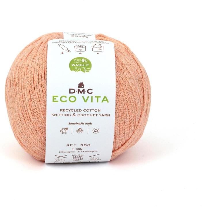 Produktbild DMC Wolle Eco Vita 100 g, Aprikose (250 m)
