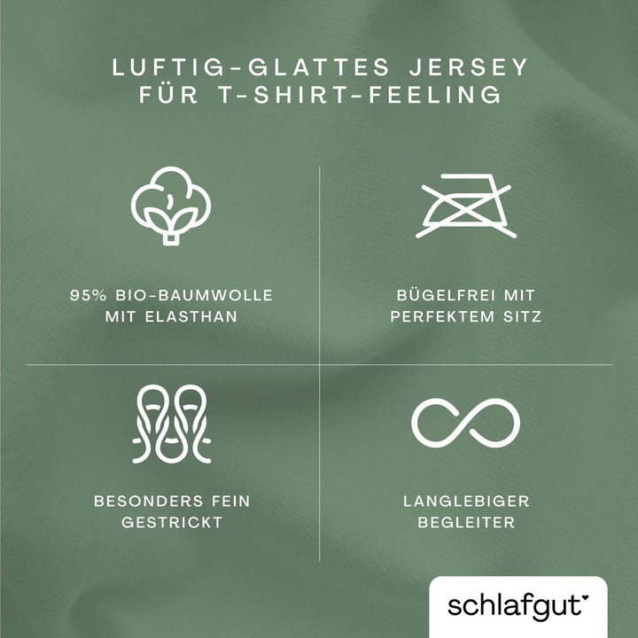 Immagine prodotto schlafgut Knitted Jersey (Copripiumino, 40 x 80 cm)