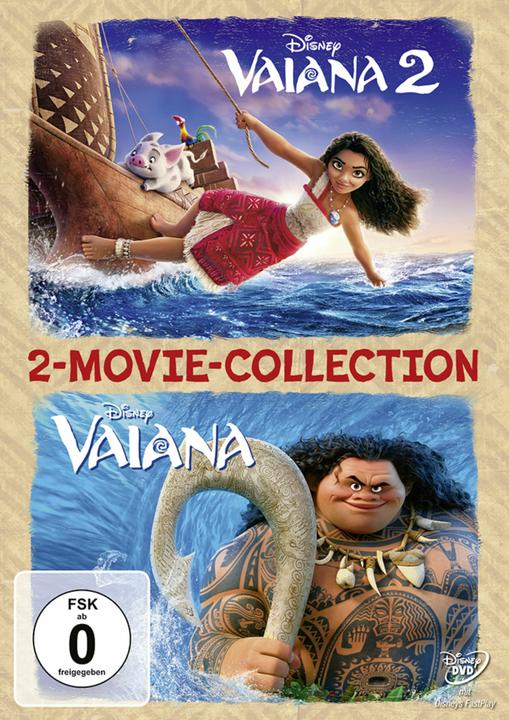 Image du produit Disney Interactive Studios Vaiana 1+2 (DVD, 2025, Allemand, Anglais)