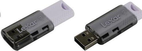 Actual product image Lexar MEMORY DRIVE FLASH USB2 128GB/S60 LJDS060128G-BNBNG (128 GB, USB-A)