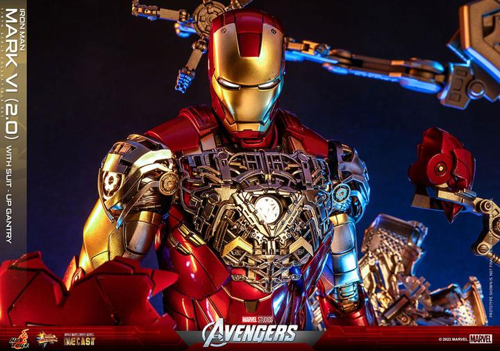Image du produit Hot Toys Marvel's The Avengers accessoires pour figurines Accessories Collection Series Iron Man Suit-Up Gant