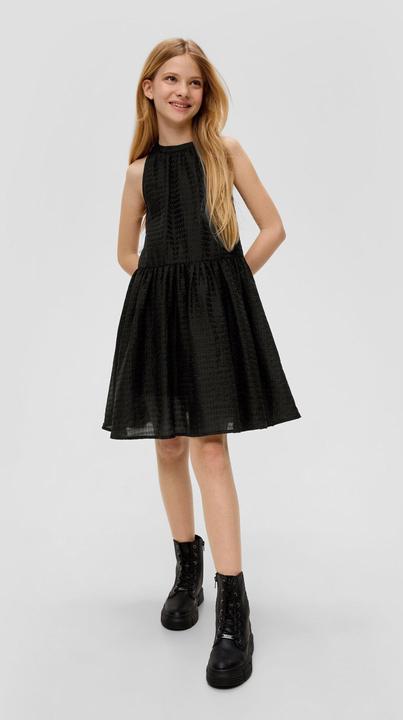 Produktbild s.Oliver Kleid Kleid mit Musterstruktur (158)