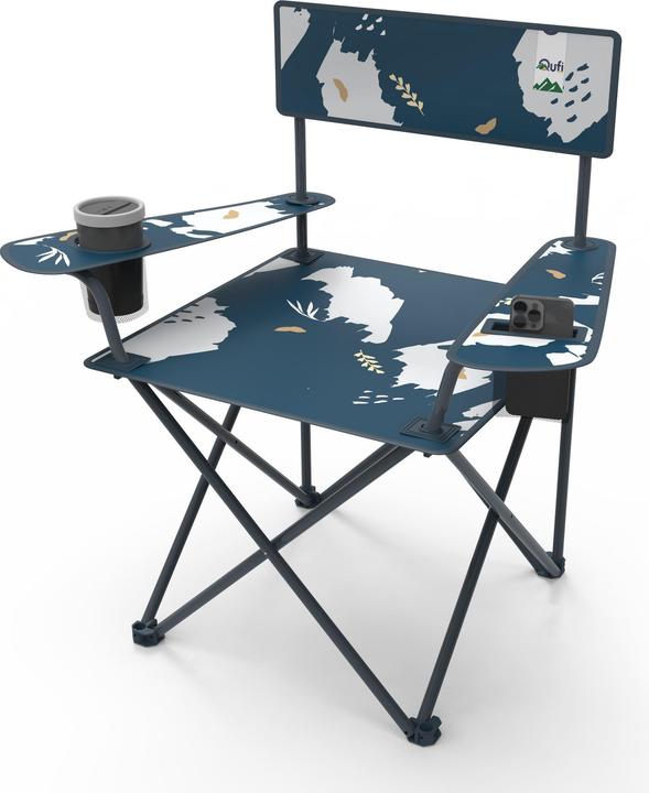 Navy Blue, White