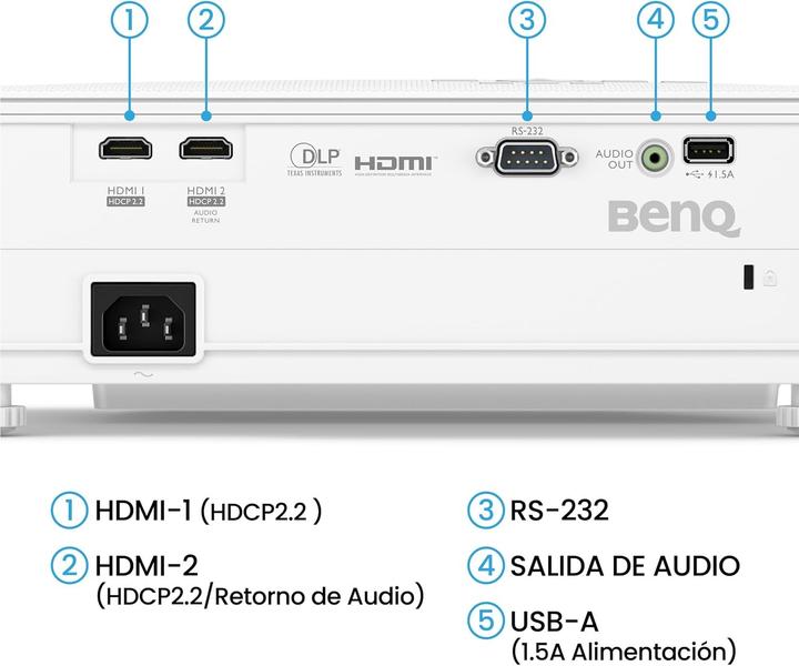 Produktbild BenQ TK700STi (4K, 3000 lm, 0.9 - 1.08:1)