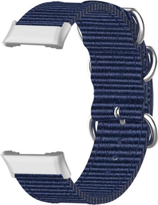 Image du produit Cover-Discount OPPO Watch Free - Bracelet de remplacement en nylon bleu (Nylon)