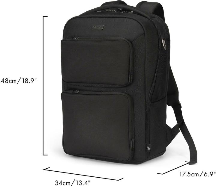 Actual product image Dicota "SAC.16.D3250102 D3250102 -Sac à Dos SEVEN 14-16"" Noir 24 litres." (24 l)