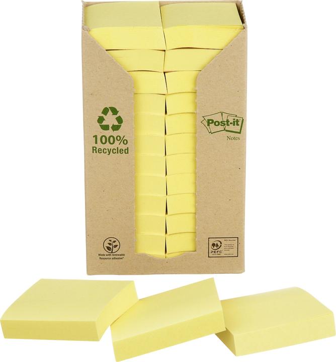 Actual product image Post-it Recycling (38 x 51 mm)