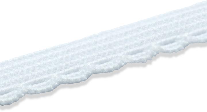Actual product image Prym Elastic end tip, white 10 mm, card 2 m