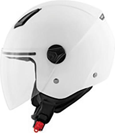 Kappa KV-28 EVO SOLID Jethelm glanz weiss S (55 - 59 cm, S)