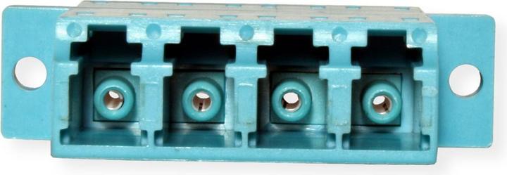 Image du produit Value Coupleur fibre optique LC quadruple, OM3 PB