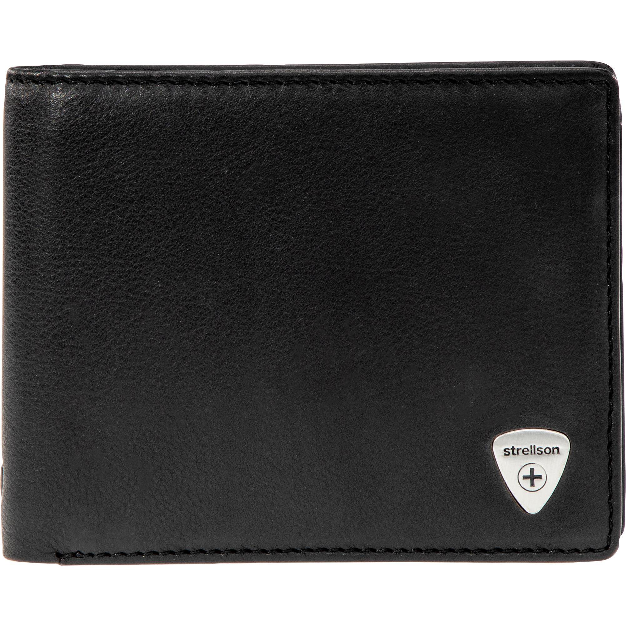 Strellson, Herren, Portemonnaie, Geldbörse Elegant, Schwarz