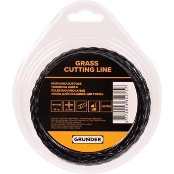 Grunder, Accessori per macchinari da giardino, Filo per tagliabordi 3,0 mm 15 m Ellips Twis Ultra