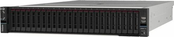 Lenovo ThinkSystem SR665 V3, 3 GHz, 9124, 32 GB, DDR5-SDRAM, 1100 W, Rack (2U) (Amd Epyc 9124, 32 GB, Rack Server)