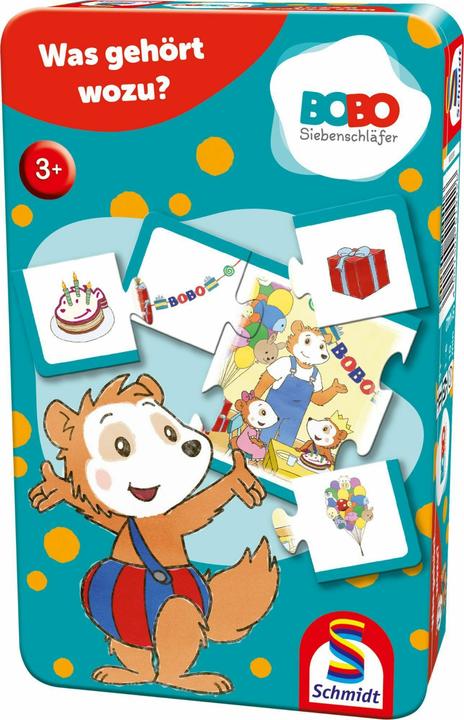 Produktbild Schmidt Spiele Was gehört wozu Metalldose (Deutsch, 1 - 6 Spieler)