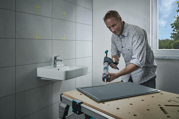 Actual product image wolfcraft 1 cartridge gun MG 600 PROFESSIONAL