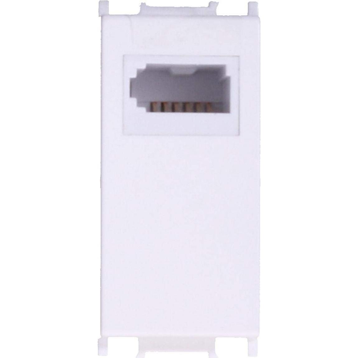 Magni, Presa di corrente, Prese per moduli della serie TEM SOCKET TEL LTRJ11 64 1M PW