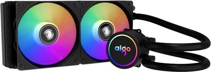 Actual product image Darkflash Tech AC SE 240 CPU liquid cooling (black)