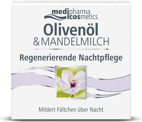 Image du produit Dr. Theiss Lait d'Olive et d'Amande Soin de Nuit Régénérant, 50 ml XNC (50 ml, Crème de nuit)