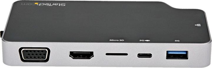 Produktbild StarTech com CDP2HVGUASPD, Verkabelt, USB 3.2 Gen 2 (3.1 Gen 2) Type-C, 100 W, 10,100,1000 Mbit/s, I (USB-C, 1 Port)