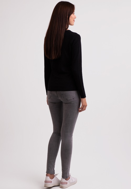 Image du produit Cash-Mere Seide Kaschmir V-Ausschnitt Pullover (M)