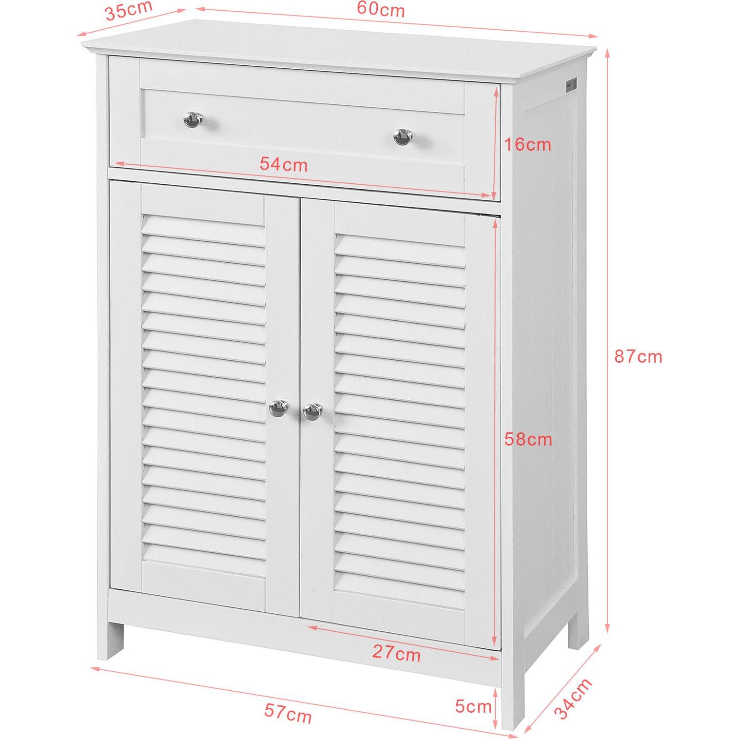 Thumbnail - SoBuy, Badezimmerschrank, Reign (60 x 35 x 87 cm)