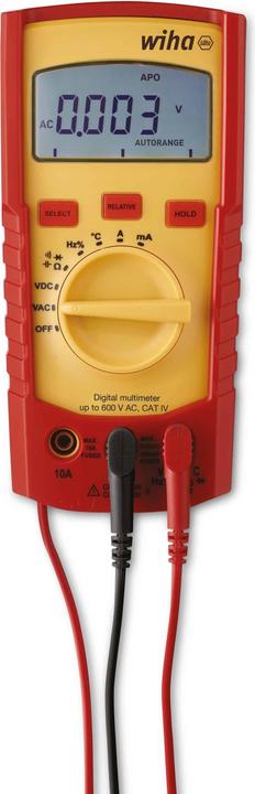 Image du produit Wiha Digitales Multimeter (CAT IV 300V, CAT III 600V)