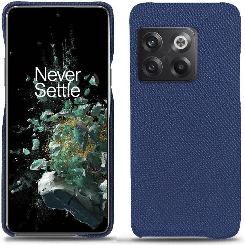 Noreve Lederschutzhülle (OnePlus 10T), Smartphone Hülle, Blau