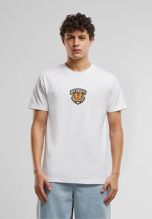 Actual product image Mister Tee MisterTee Detroit Tiger Head Patch Tee - 179697 (XL)