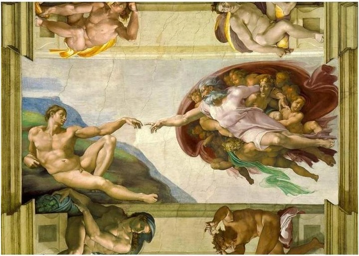 Immagine prodotto Enjoy Puzzle ENJOY-1383 - Michelangelo Buonarroti: La creazione di Adamo, puzzle, 1000 pezzi (1000 pezzi)