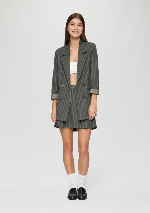 Actual product image S.Oliver Indoor-Blazer Oversized-Blazer mit Nadelstreifen (44)