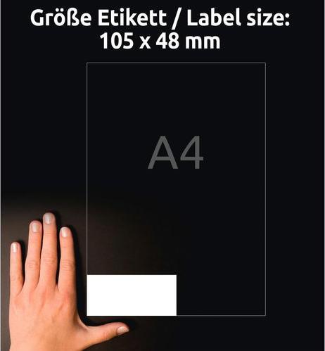 Image du produit Avery Étiquettes en papier très résistantes