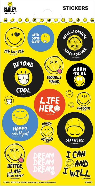 Produktbild NoName Sticker Smiley 10.2x20cm