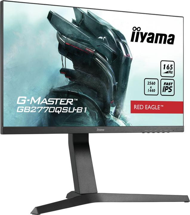 Productafbeelding iiyama Snelle IPS, 0,5 ms, HDMI, DP, HDCP, USB,.5539. (2560 x 1440 pixels, 27")