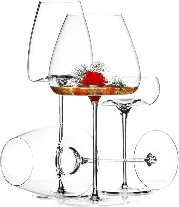Productafbeelding Zieher Vision Rich Wijnglas Set van 2 (28 cl, 1 Bril, Witte wijnglazen)
