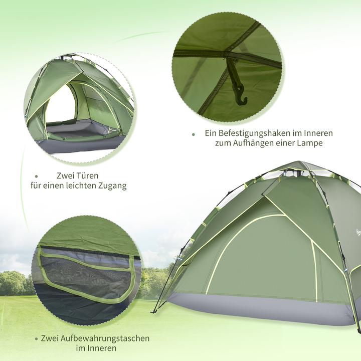 Actual product image Jamb Campingzelt (Inflatable tent, 3.80 kg, 3 persons)