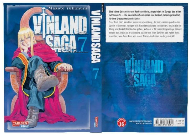 Produktbild Vinland Saga 07 (Deutsch, Makoto Yukimura, 2013)