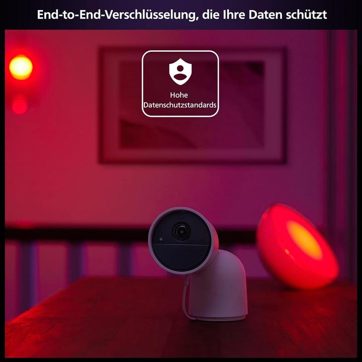 Image du produit Philips Hue Secure Caméra filaire avec support (1920 x 1080 Pixels)