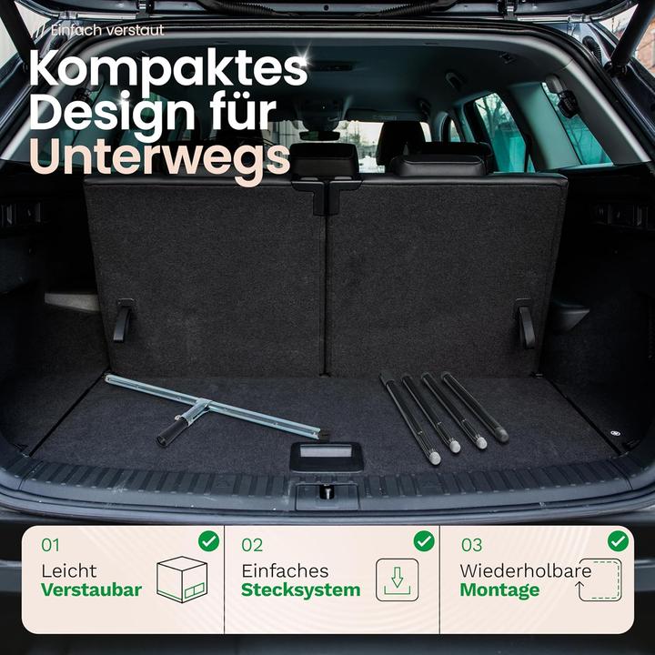 Actual product image Novaliv Wasserschieber Bodenabzieher 60cm mit Stiel 137 cm Duschabzieher Abzieher Dusche Boden Abzie