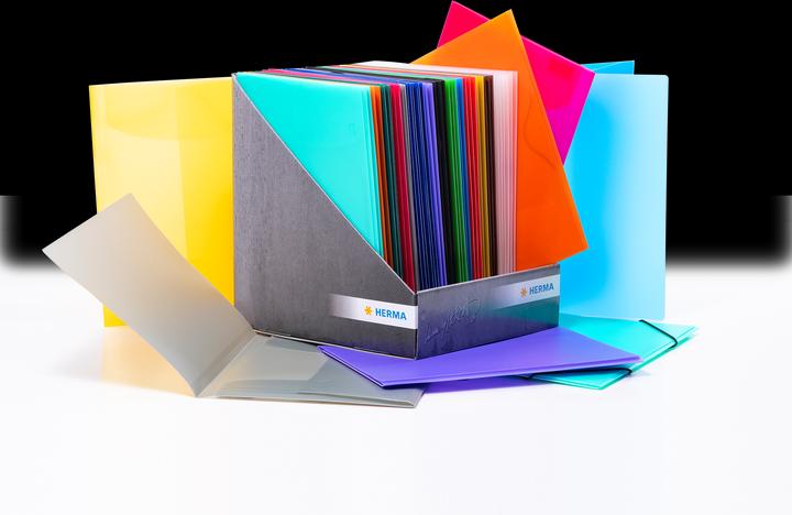 Actual product image HERMA Sammelmappe A4 Transluzent (A4, 48 x)