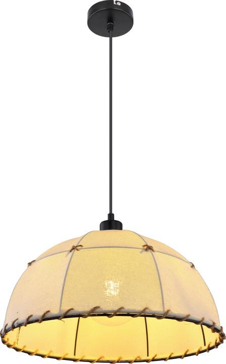 Produktbild Globo Hängeleuchte Rex schwarz matt 1xE27 (E27)